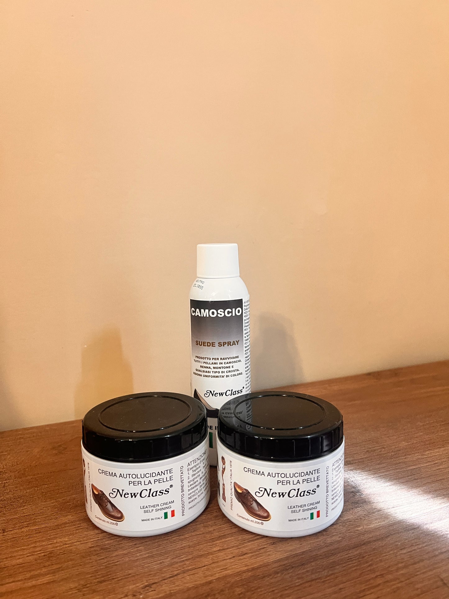 Set 2 pelli nere, camoscio